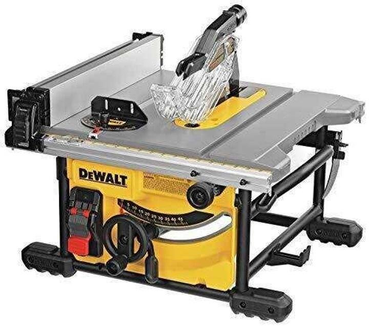 DEWALT Table Saw for Jobsite, Compact, 8-1/4-Inch (DWE7485)