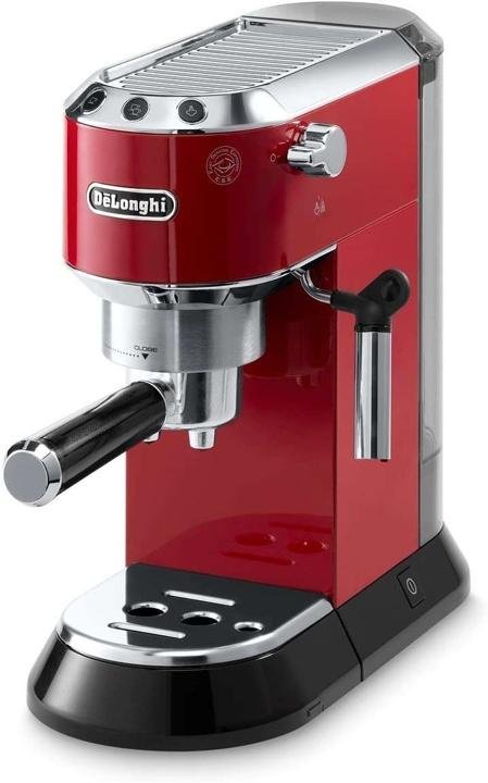 EC680M Dedica 15-Bar Pump Espresso Machine, Stainless Steel - Image 5