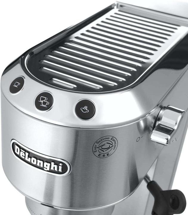EC680M Dedica 15-Bar Pump Espresso Machine, Stainless Steel - Image 8