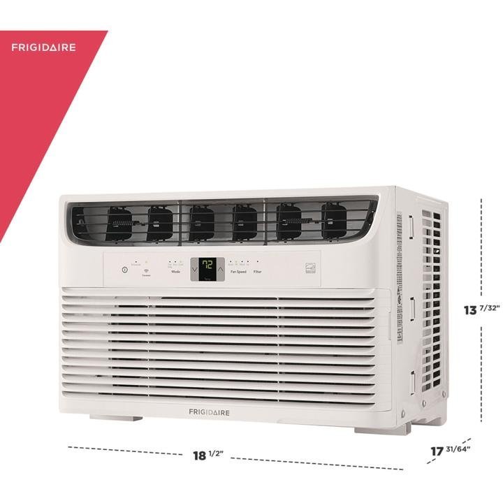 Frigidaire 8,000 BTU 115-Volt Window Air Conditioner, Wi-Fi, Energy Star, FHWW083WBE - Image 7