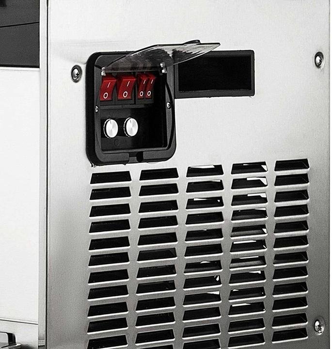 Commercial Slushy Machine110V 30L Frozen Drink Machine 600W Commercial Slushy Maker for Supermarkets Cafes Restaurants Snack Bars 15Lx2Tank - Image 7