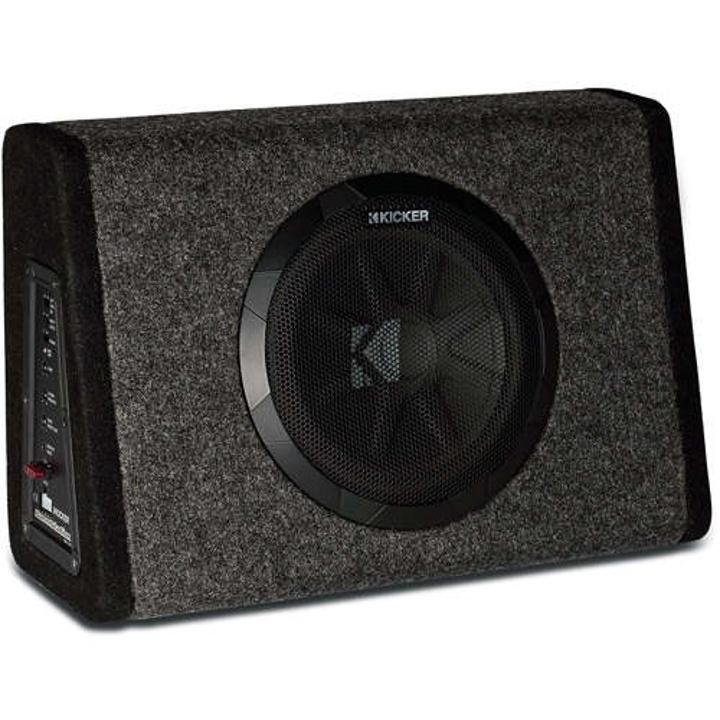 Kicker PT250 10∩∩ Subwoofer with Built-In 100W Amplifier