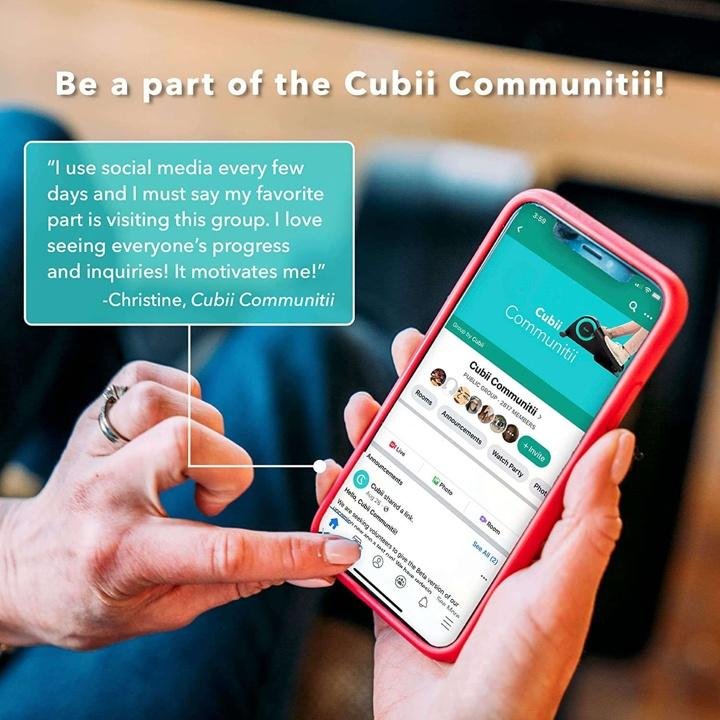 Cubii JR1 Seated Under Desk Elliptical Machine for Home Workout, Mini Elliptical, Desk Bike Pedal Exerciser, Whisper Quiet, Under Desk Pedal Exerciser w/Adjustable Resistance & LCD Display - Image 3