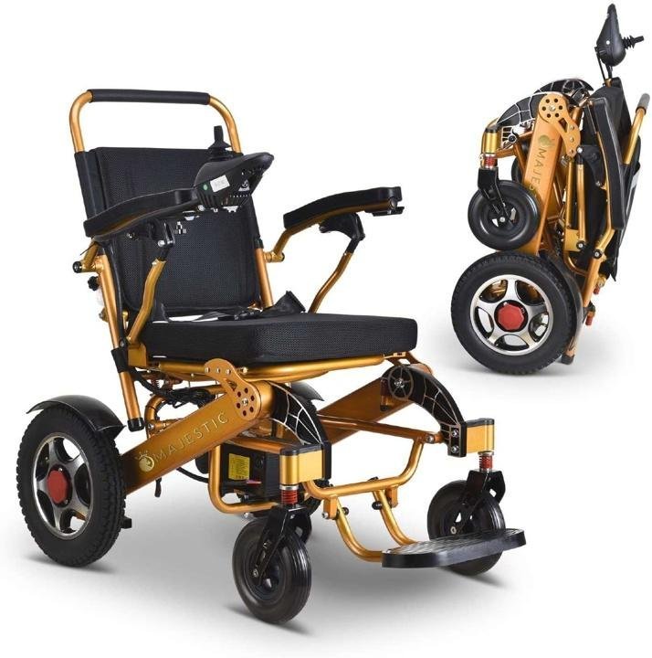 2020 New Folding Ultra Lightweight Electric Power Wheelchair, Silla de Ruedas Electrica, FDA Approved and Air Travel Allowed, Heavy Duty, Mobility Motorized, Portable Power (17.5″ Seat Width) - Image 10