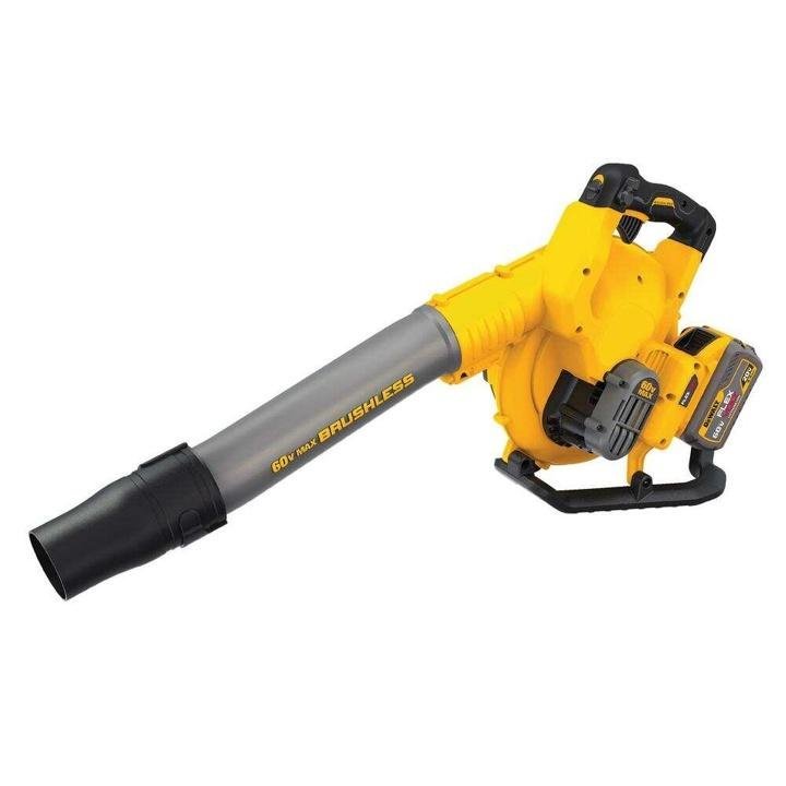 DEWALT 129 MPH 423 CFM 60V MAX Lithium Ion Cordless FLEXVOLT Handheld Leaf Blower with (2) 3.0Ah Batteries and Charger Included - Image 3