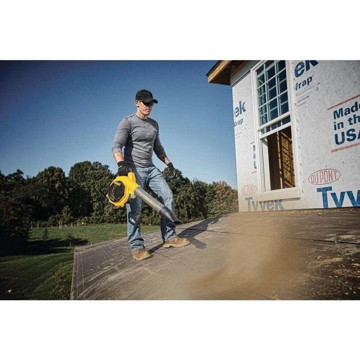 DEWALT 129 MPH 423 CFM 60V MAX Lithium Ion Cordless FLEXVOLT Handheld Leaf Blower with (2) 3.0Ah Batteries and Charger Included - Image 5