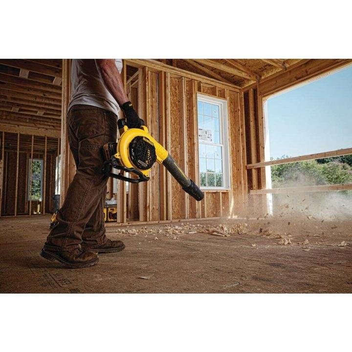 DEWALT 129 MPH 423 CFM 60V MAX Lithium Ion Cordless FLEXVOLT Handheld Leaf Blower with (2) 3.0Ah Batteries and Charger Included - Image 7