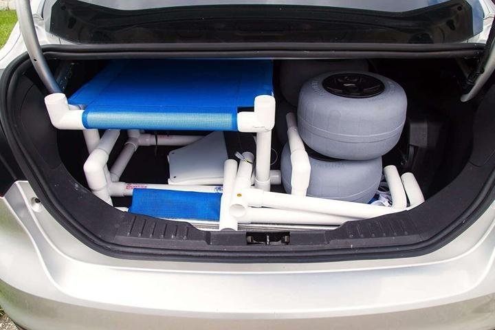 Beach/All Terrain Wheelchair, 12″ Balloon Tires for Soft Sand, Easily Disassembles - Image 4