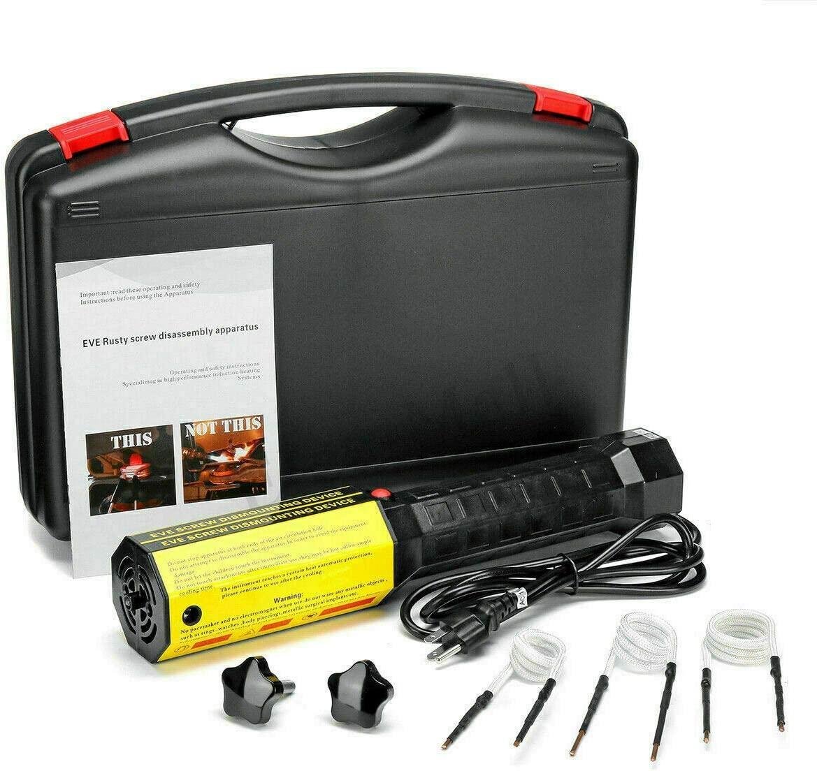 Mini Magnetic Heater Kit for Automotive Flameless Heat Tool 110V Automotive Flameless Heat 1000W