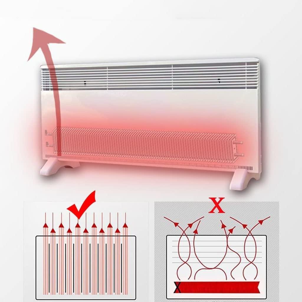 NICEYY Energy-Saving Constant Temperature Heaters Convection Can Stand and Hang The Heater 1000w/2000w Optional Plug-in Fast Heating (2000W) - Image 5