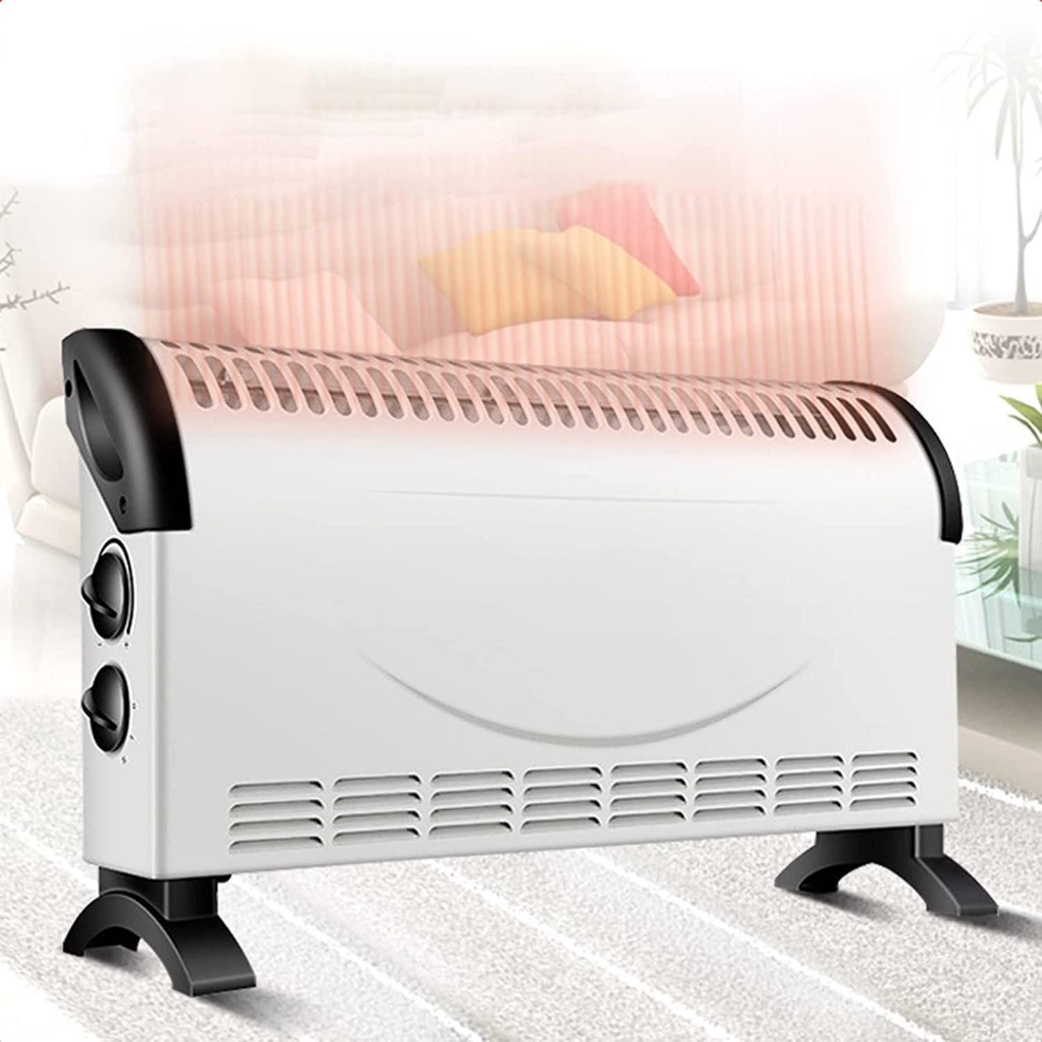 DIoFent Electric Convector Heater,Heaters for Home Low Energy Silent,Room Heater with Overheat Protection,3 Heating Settings (750w, 1050w, 1800w)