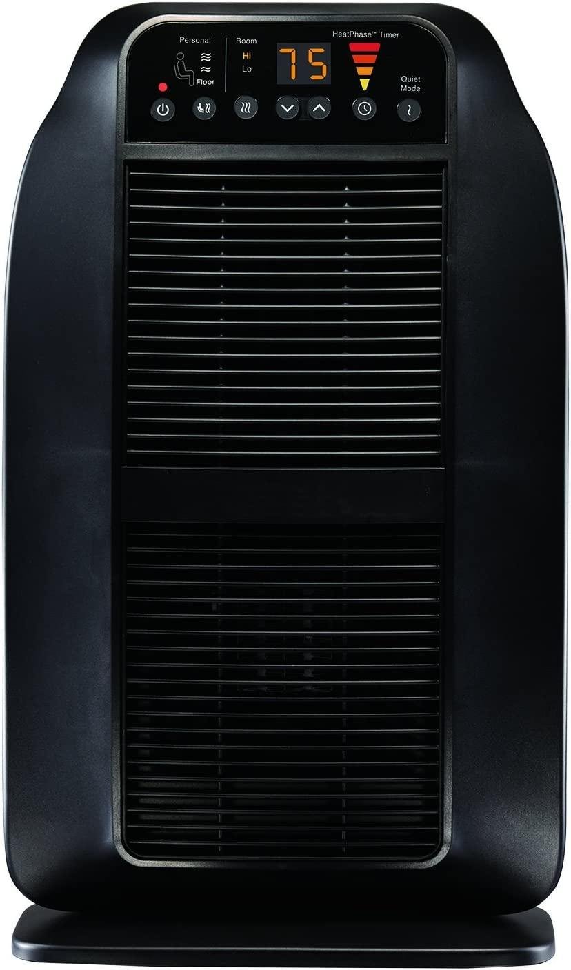 Honeywell HeatGenius Ceramic Heater, Black – Easy to Use Space Heater with Multi-Directional Heating, Digital Controls and Programmable Thermostat - Image 5