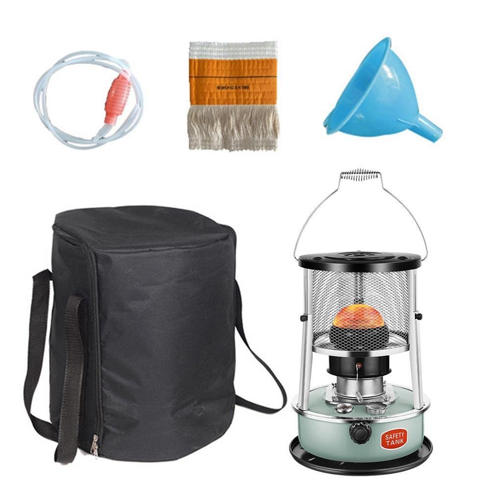 BESTHUA Outdoor Kerosene Heater Lightweight Kerosene Stove Heater with Oil Gauge Outdoor Kerosene Warmer for Indoor Outdoor Home Office Patio Deck Home amicable