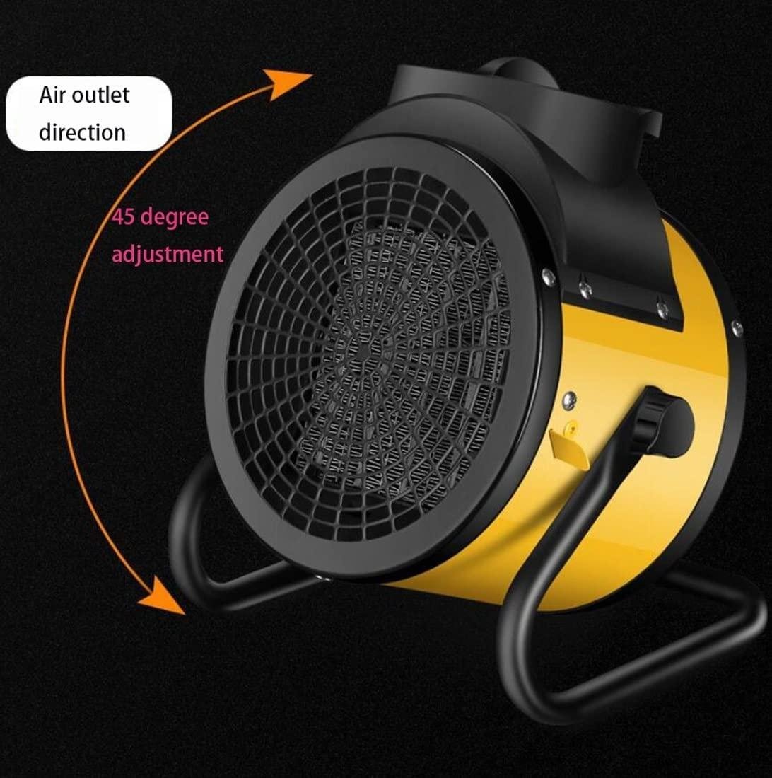 QSCVDEA Fan Heater, Heaters for Home Low Energy, Fast Heating Ceramic Electric Heater with 3 Heat Settings, 1500W/110V - Image 5