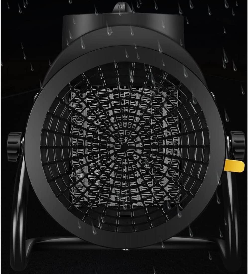 QSCVDEA Fan Heater, Heaters for Home Low Energy, Fast Heating Ceramic Electric Heater with 3 Heat Settings, 1500W/110V - Image 6