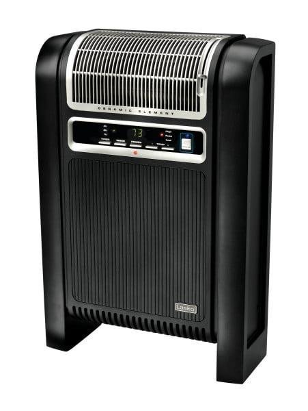 Lasko 1500W Ceramic Space Heater with Ionizer and Remote, 760000, Black