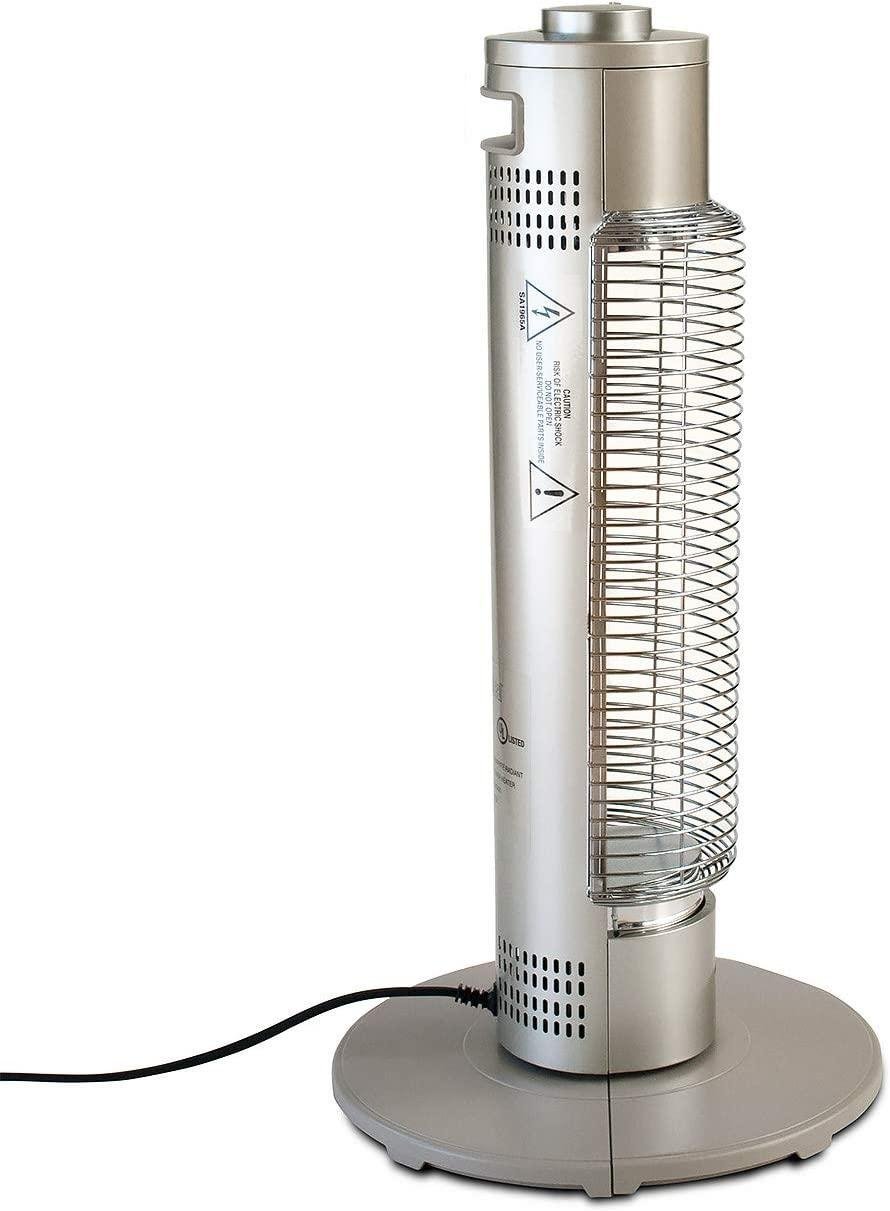 Sengoku Megaheat MH-G420A(N)/SM-G420A(N) Instant Heat Graphite Tower Heater, 420W, Champagne - Image 4
