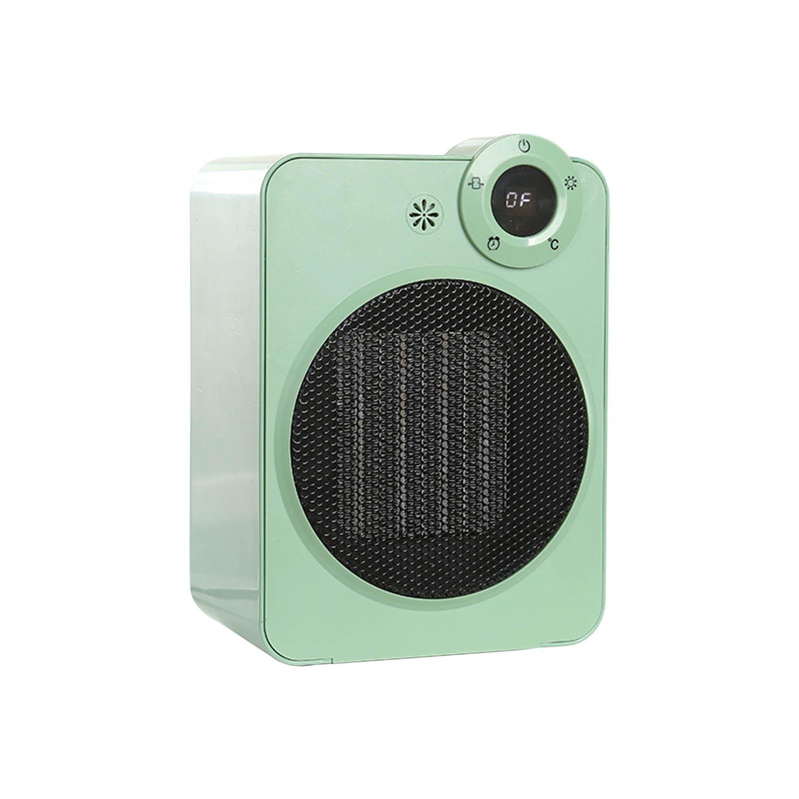 Lwhmf Fashion Home Desktop Heater Heating Dual-use Small Energy-saving Heater Can Head Timing Three-speed Regulation Electric Heater Decorative N5691