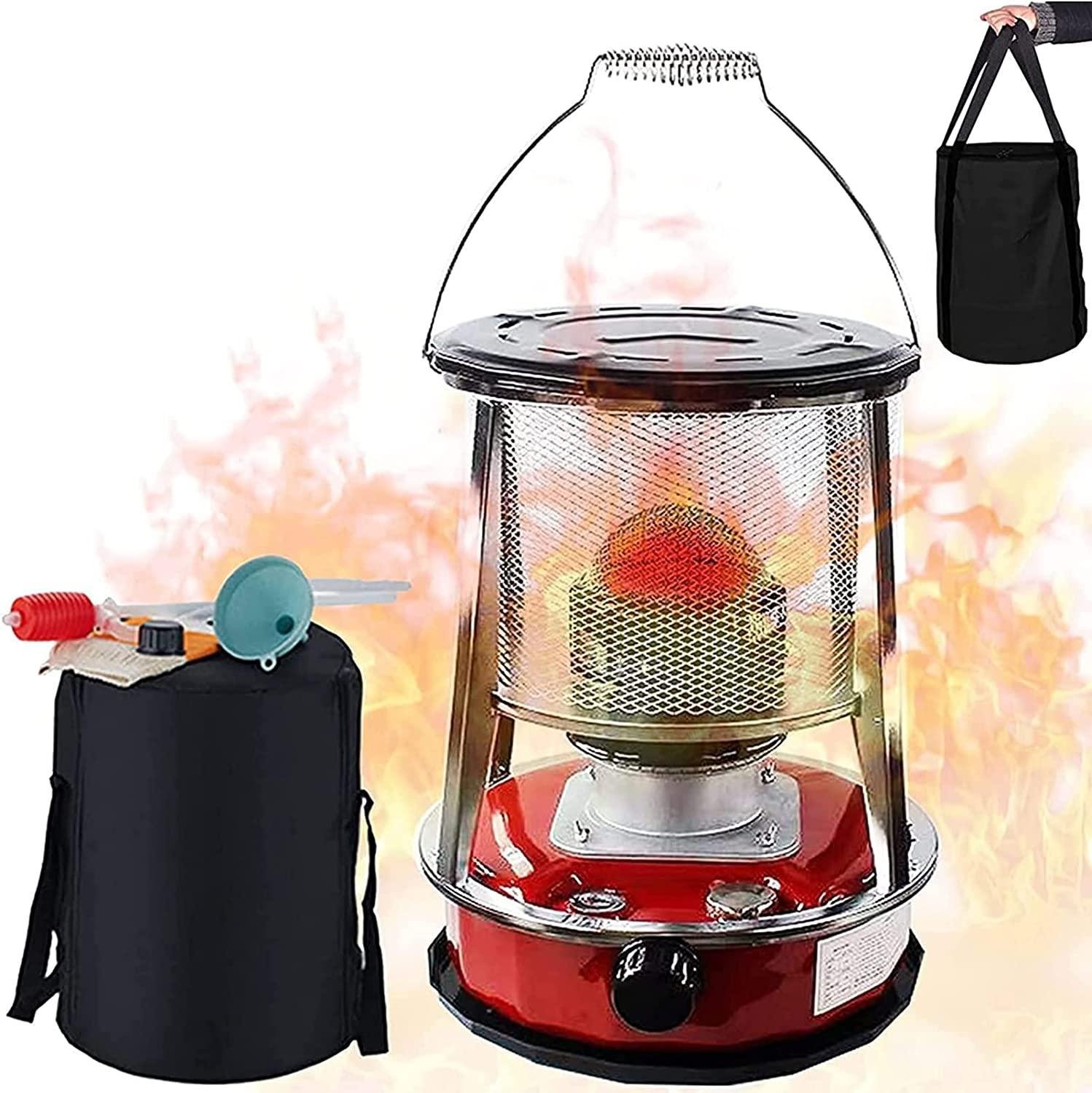 4.6L/6L Portable Kerosene Stove Heater, 2600w Kerosene Heater, Non Electric Heaters For Indoor Outdoor, Patio, Deck, Home-4.6L