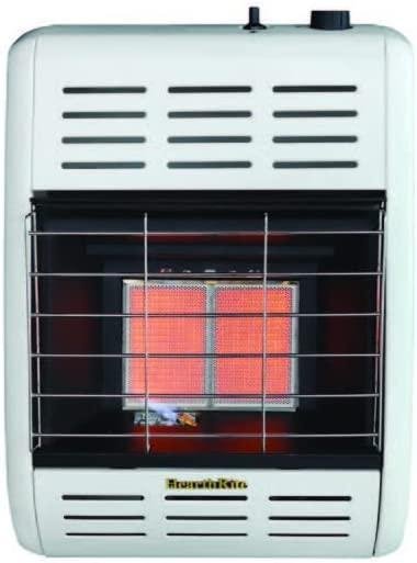 16, 800 BTU Radiant VF LPG Heater with Manual Control