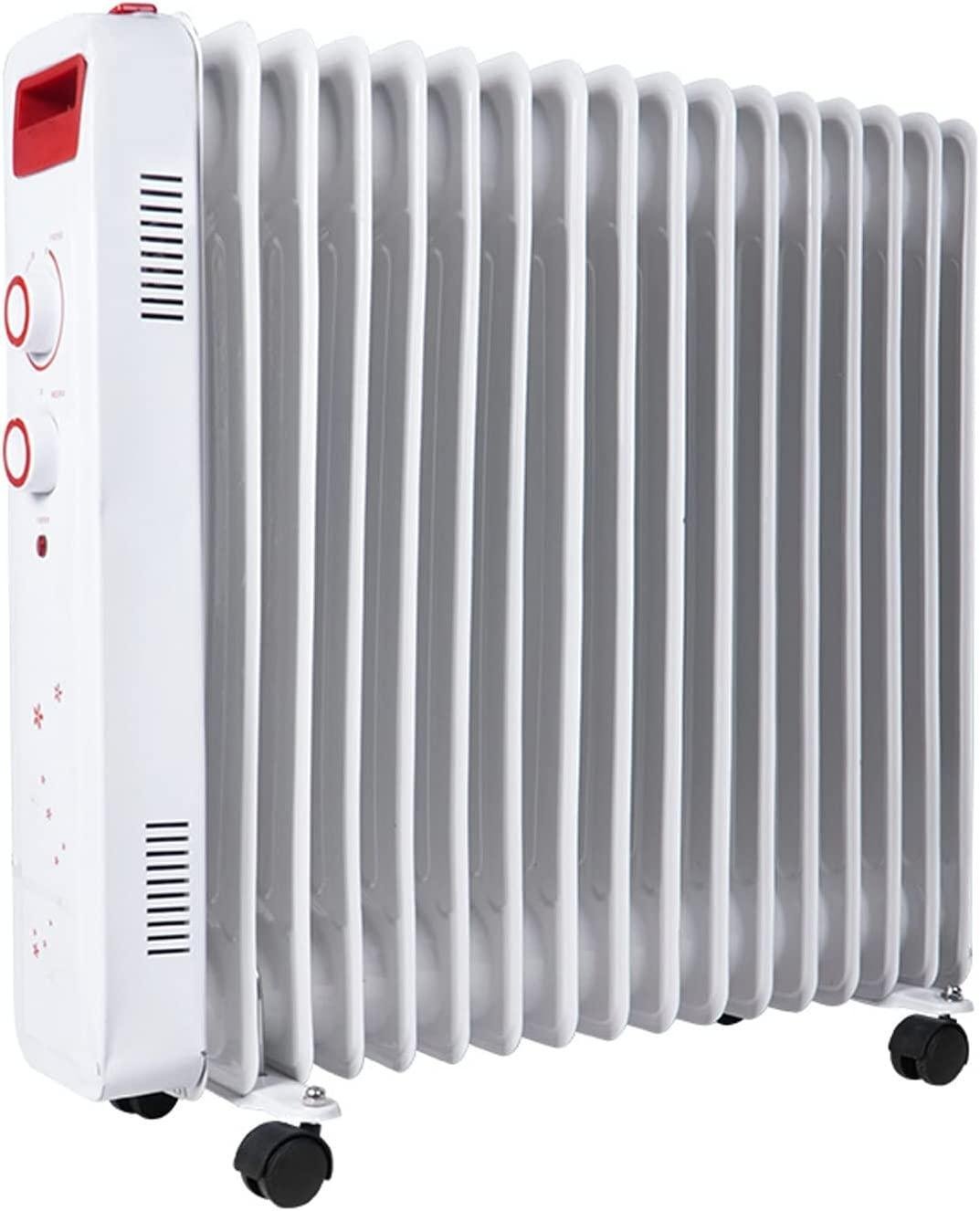 Yacanna Oil Filled Radiator, Energy Saving Radiators, Portable Electric Heater, Portable Oil Radiator Fan Heater, Portable Oil-Filled Space Heater-15tablets