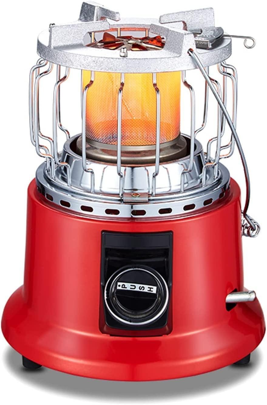 2 in 1Portable Camping Heater Stove,Outdoor Heater Space Heater with Handle Heaters,Adjustable Multifunctional Gas Heater for Ice Fishing Hiking Hunting Patio Camping Caravan (Color : Methane)