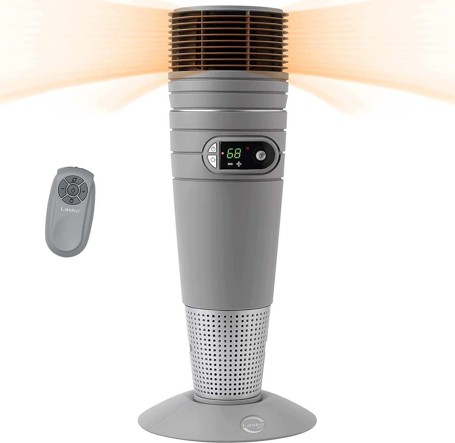 Lasko Heating Space Heater, 25", Grey 6462