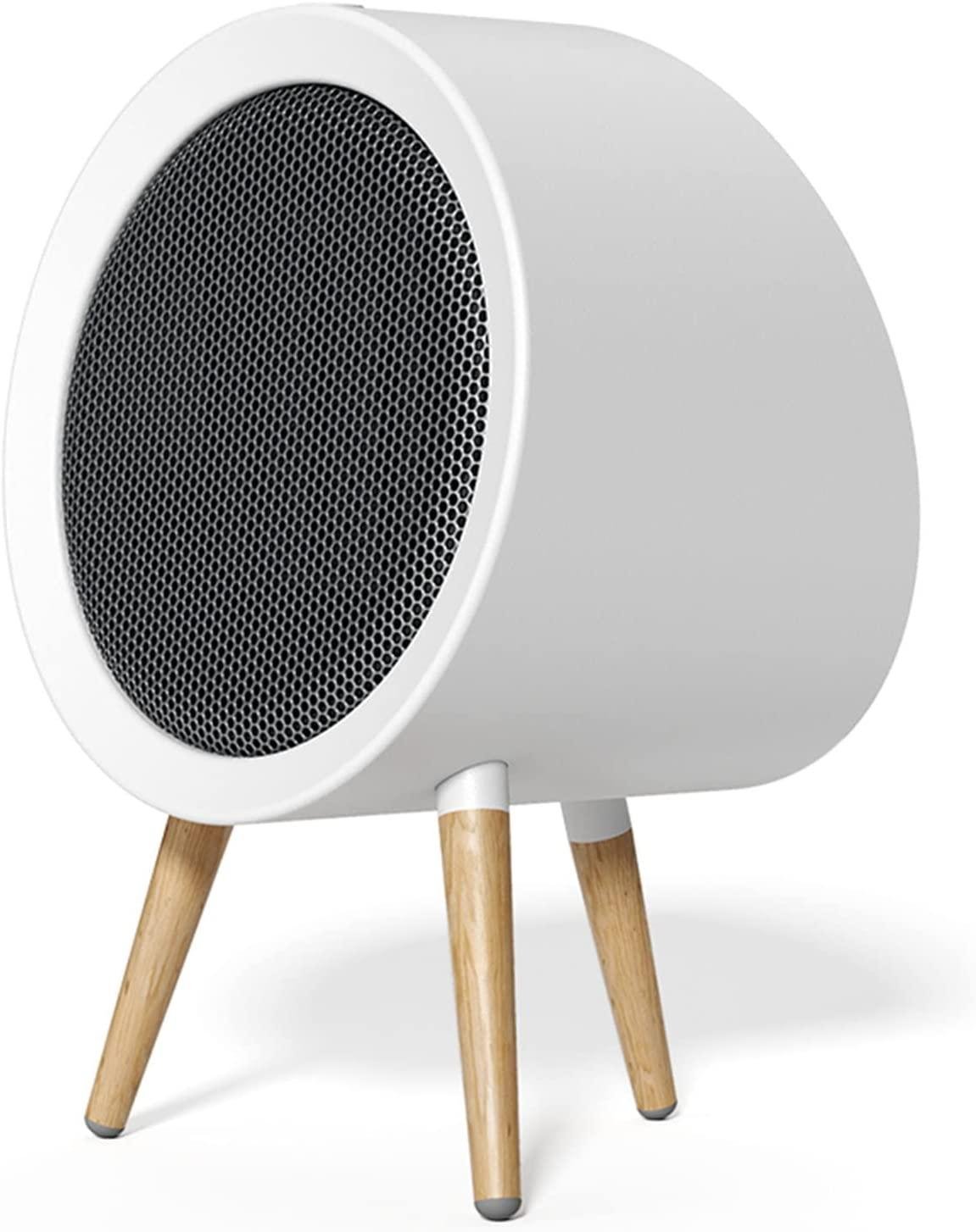 VGAGV Small Space Heaters for Indoor Use, Fast Heating Ceramic Electric Heater,Cute Retro Little Office Heater,Portable Energy Efficient Mini Desktop Heater