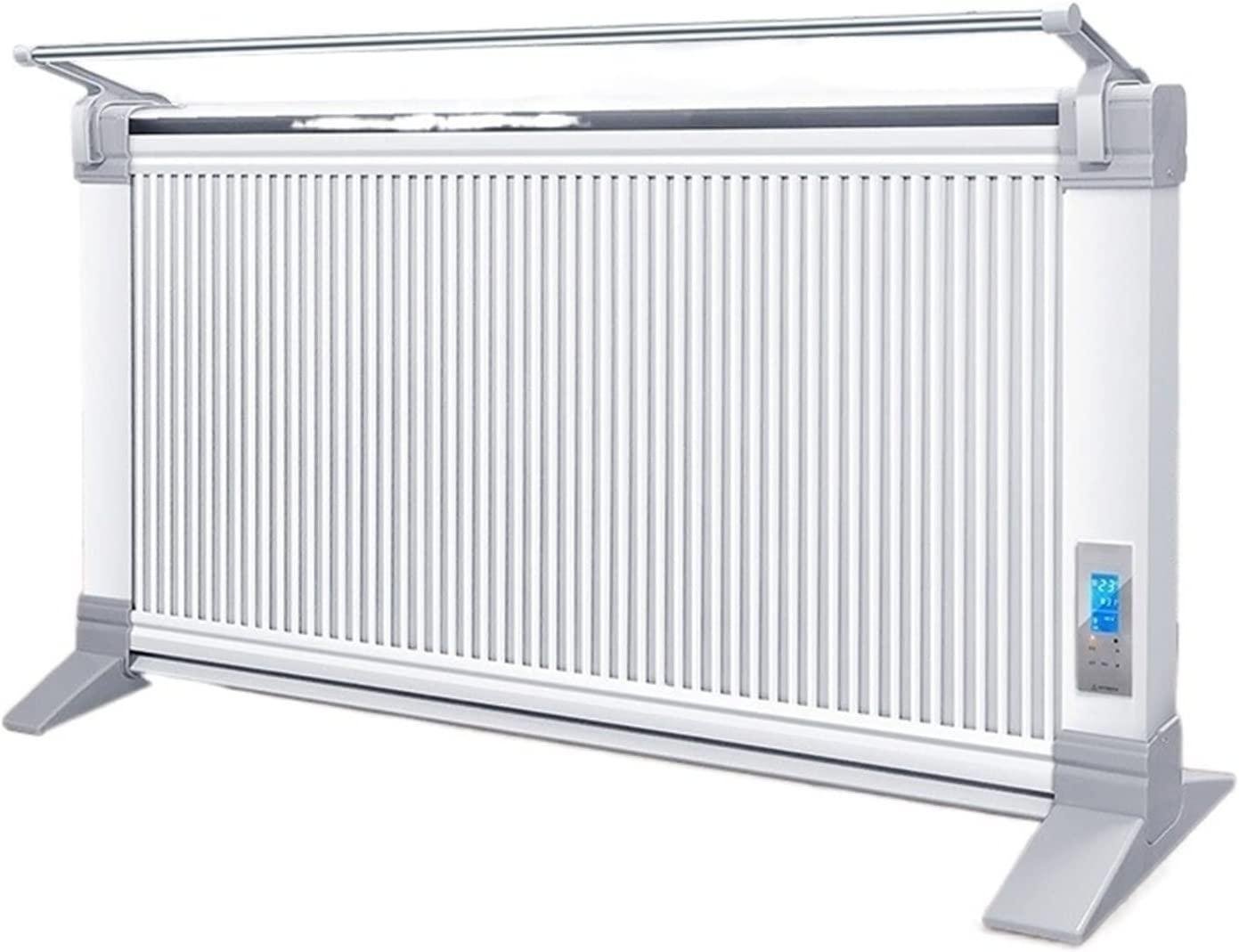 Portable Electric Heater Electric Space Heater, 2500W Infrared Space Heater, Wall Mount or standing, Smart Thermostat, Remote Control, 12-H Timer, Wall Heater for Large Room Heating Heater Fan