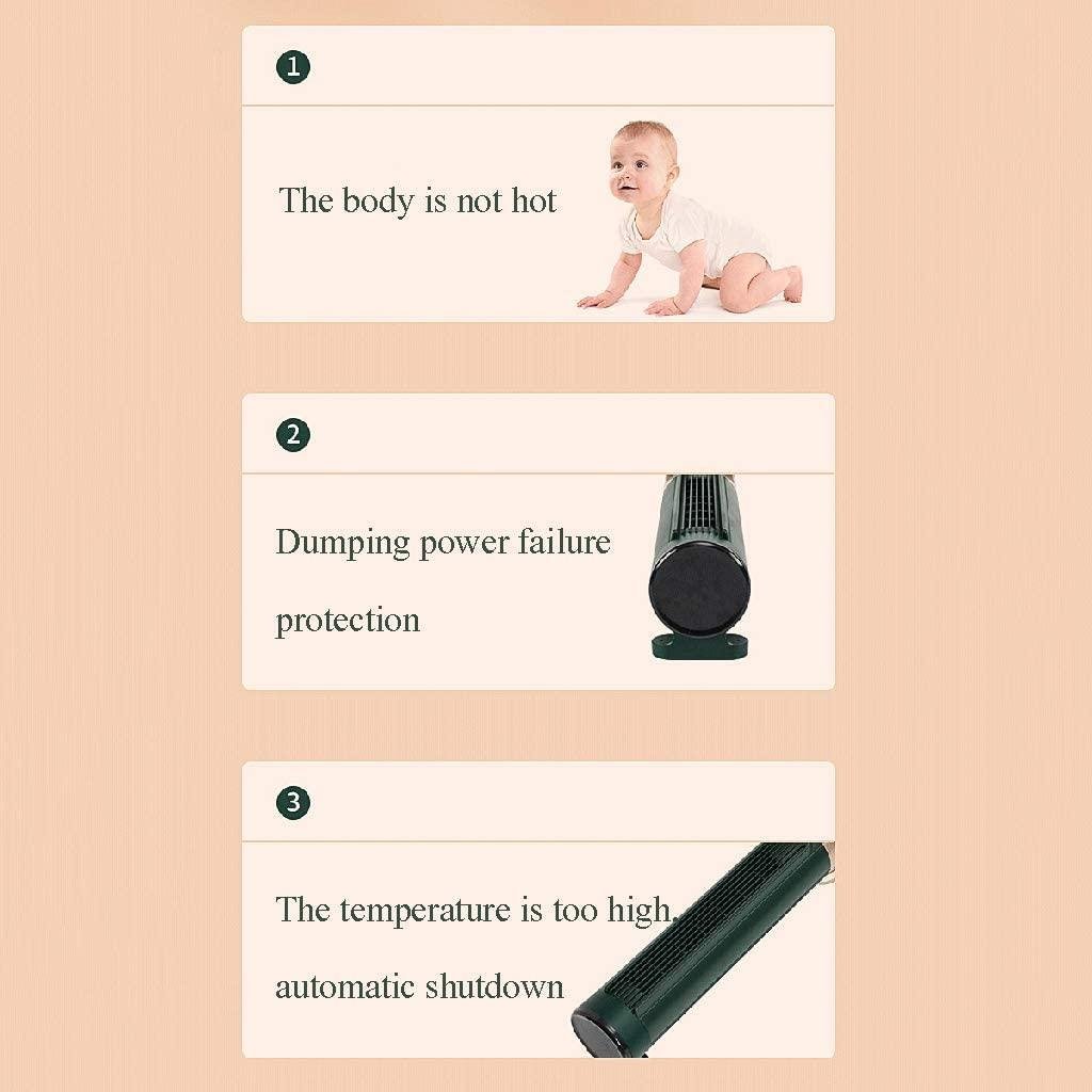 NICEYY 3000W Heater Twin Engine Heater Intelligent Frequency Conversion Dual Core Left and Right Control with Ambient Light Heating Area 30㎡ - Image 4