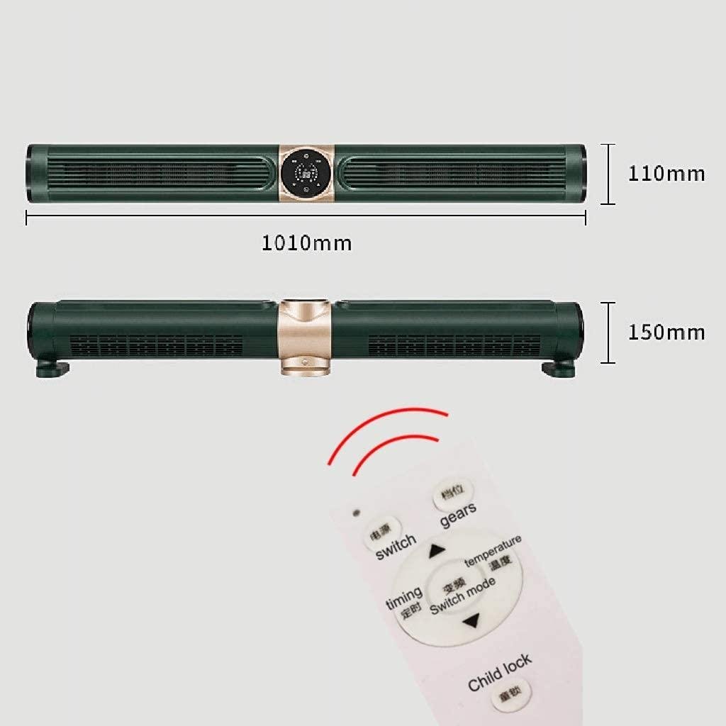 NICEYY 3000W Heater Twin Engine Heater Intelligent Frequency Conversion Dual Core Left and Right Control with Ambient Light Heating Area 30㎡ - Image 6