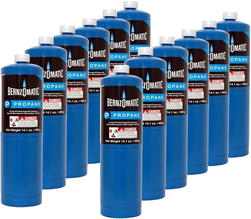 14.1 oz. Propane Gas Cylinder - 12 Cylinders