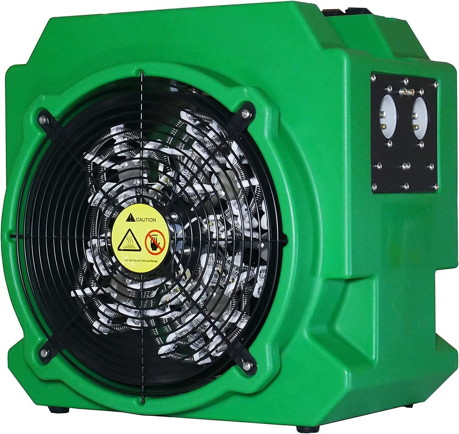 Portable Electric Bed Bug Sanitation Heater | Professional-Grade | Heat Treatment System and Equipment | Get Rid of Bugs | 19,000 BTU | 3000 CFM | ePRO 400 XP good for 400-600 sq foot room | Green