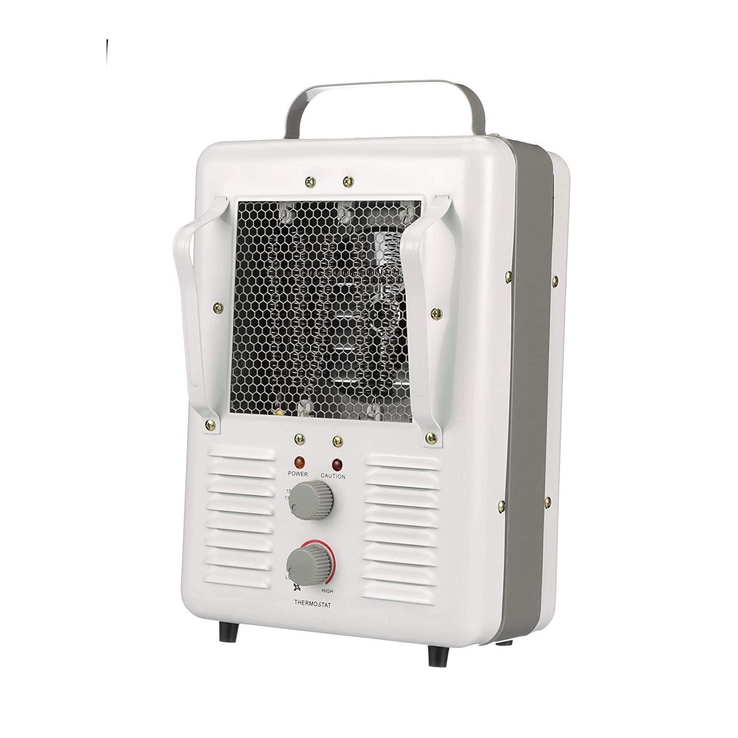 TPI Corporation 188TASA Fan Forced Portable Heater – Milk House Style Fan, 1500/1300W, 120V, Durable Winter Care Accessory. Genuine Heating Equipment
