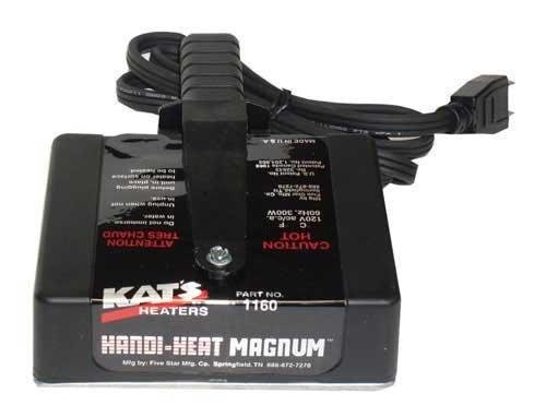 Kat's Handi-Heat Magnum Magnetic Heater 3" x 5" 300 Watt 120V