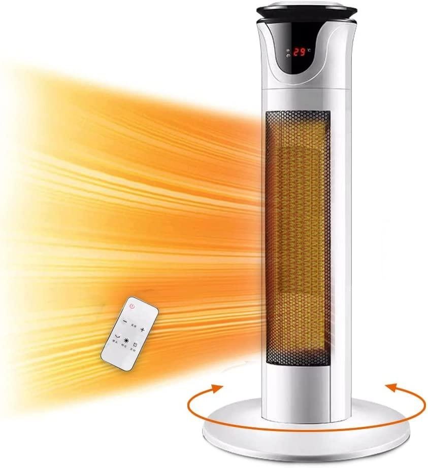 Electric Space Heater for Large Room Space Heater for Whole Room Heating ,Oscillating, Remote Control, Energy Efficient, Ideal for Personal Home/Livingroom/Bathroom Use