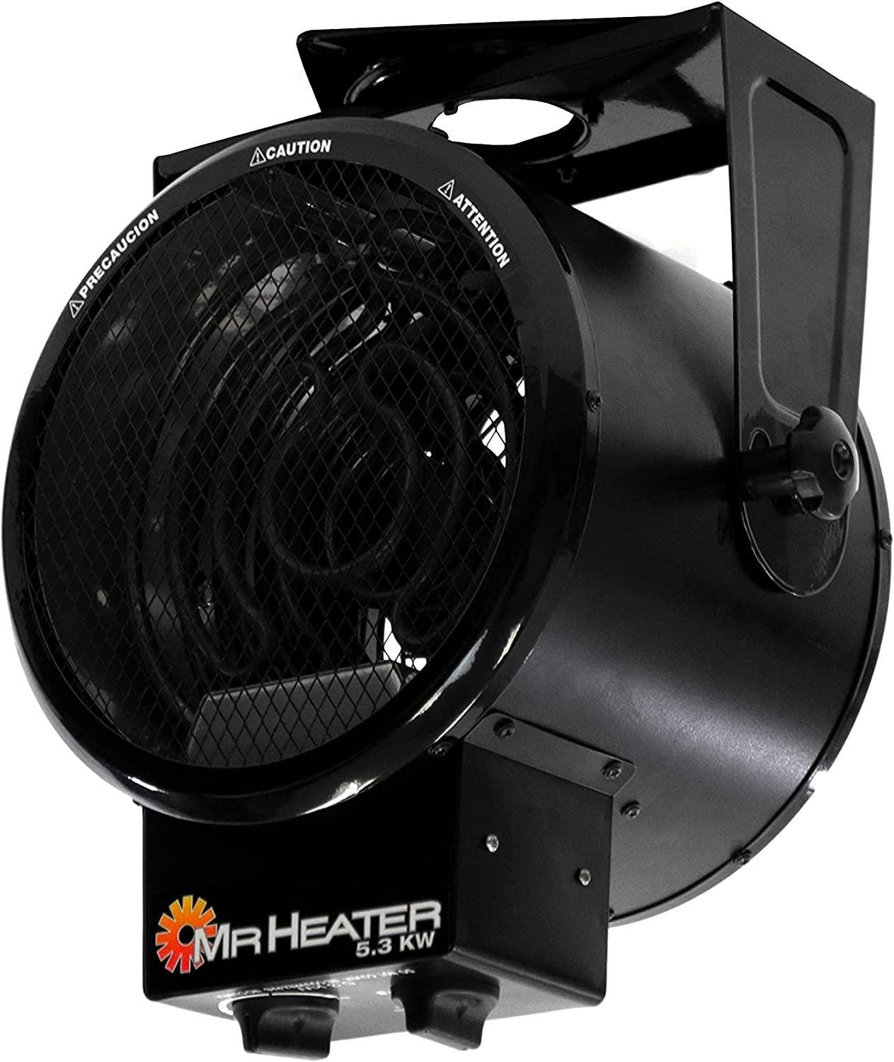 Mr. Heater 5.3kW / 18,084 BTU / 240-Volt Forced Air Electric Heater, Multi