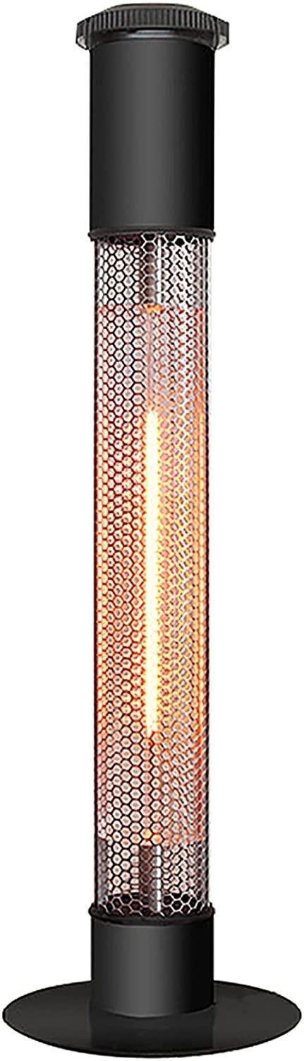 Meet Your Heating Patio Heater, 360° Surround Commercial Carbon Fiber Heater, Automatic Power Off Due to Overheating, Ip34 Waterproof, for Home Office Dining Room Business(1500w)
