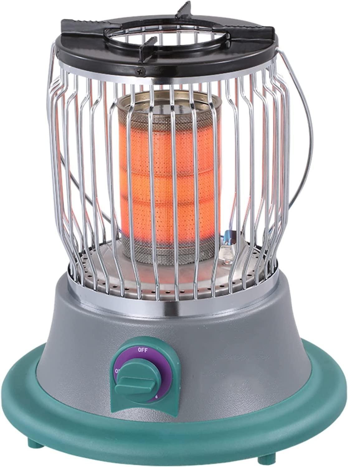 2 in 1 Camping Outdoor Propane Heater Stove,Outdoor Portable Heater Stove,Multifunctional Tent Gas Stove Heater for Garage,Kitchen, Ice Fishing, Backpacking Hiking, Hunting (Color : Propane)