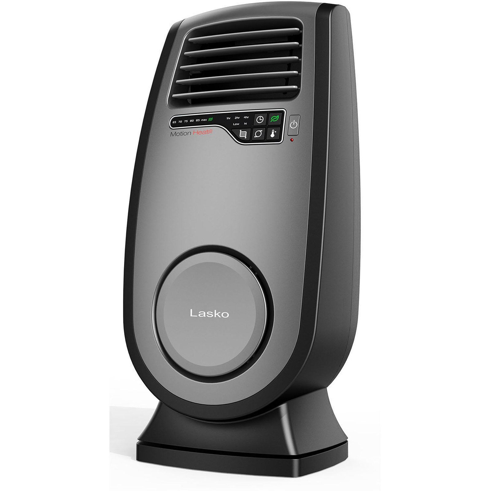Lasko CC23150 Ultra Ceramic Room Heater with 3D Motion Heat and Remote Control, Gray