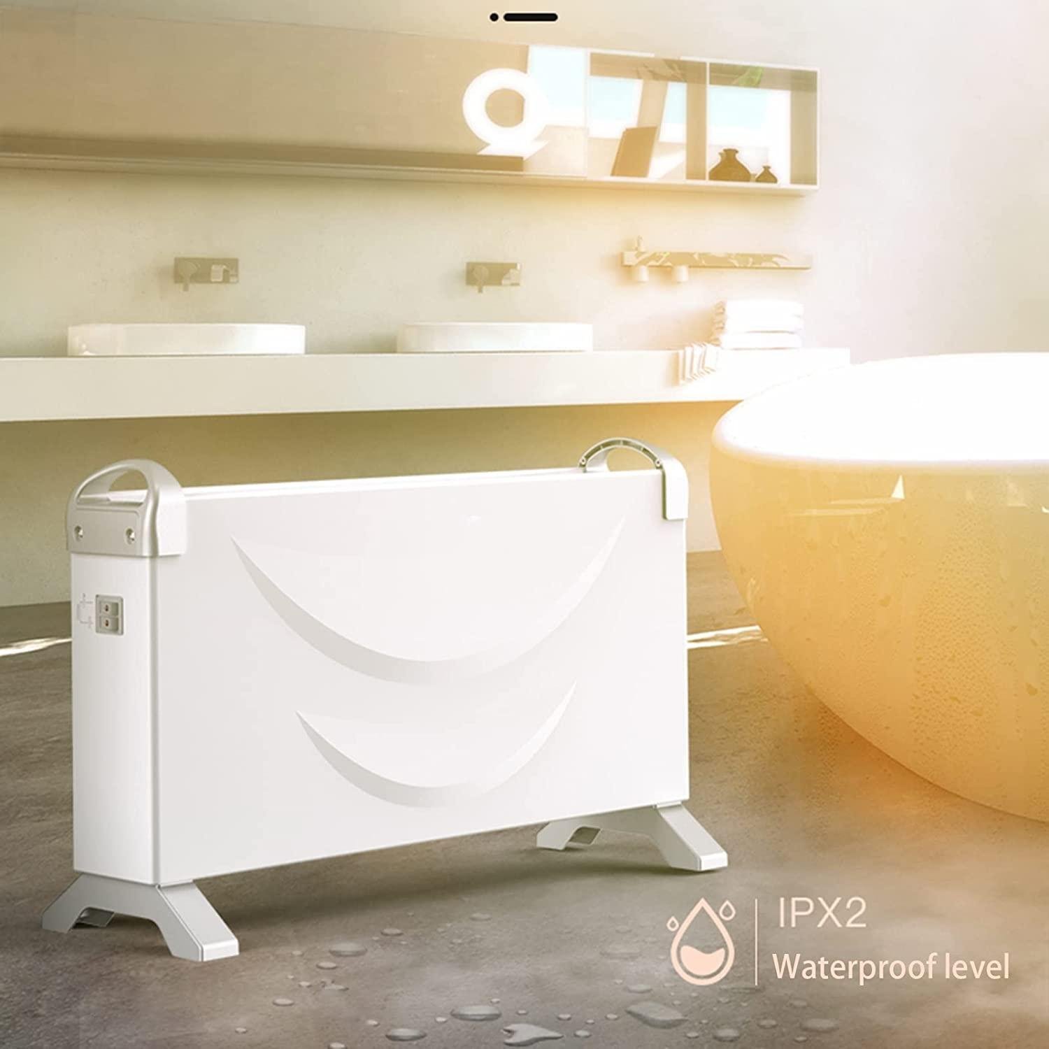 DIoFent Electric Convector Heater,Heaters for Home Low Energy Silent,2000w High Power,Room Heater with Overheat Protection,3 Heating Settings (750w, 1250w, 2000w) - Image 5