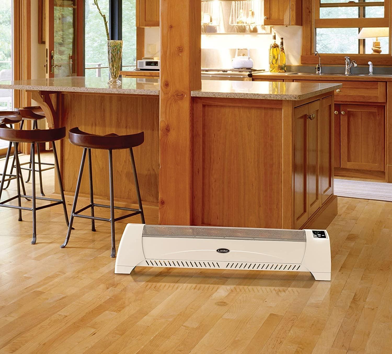 Lasko 5622 Low Profile Silent Room Heater, White - Image 5