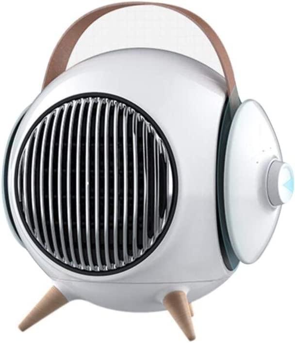 NICEYY Ceramic Space Heater for Office Personal Heater in Seconds Portable Small Heater for Desk withTilt-Protection, Overheat Protection Moving Head Design