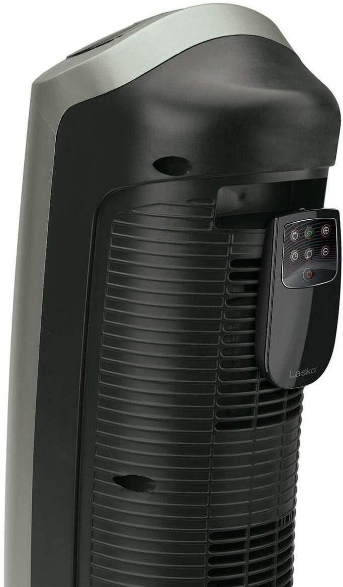 Lasko 1500W Portable Oscillating Ceramic Heater Tower w/Digital Display, 2 Pack - Image 4
