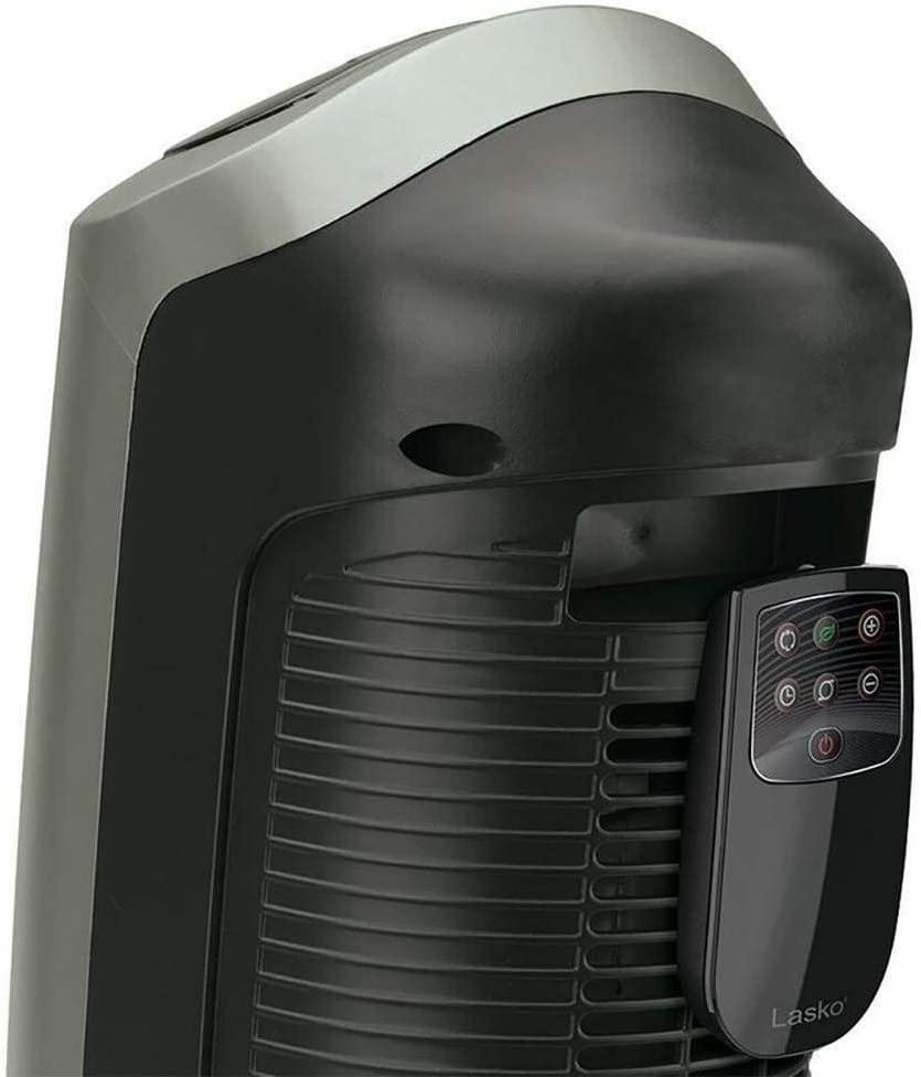 Lasko 1500W Portable Oscillating Ceramic Heater Tower w/Digital Display, 2 Pack - Image 5