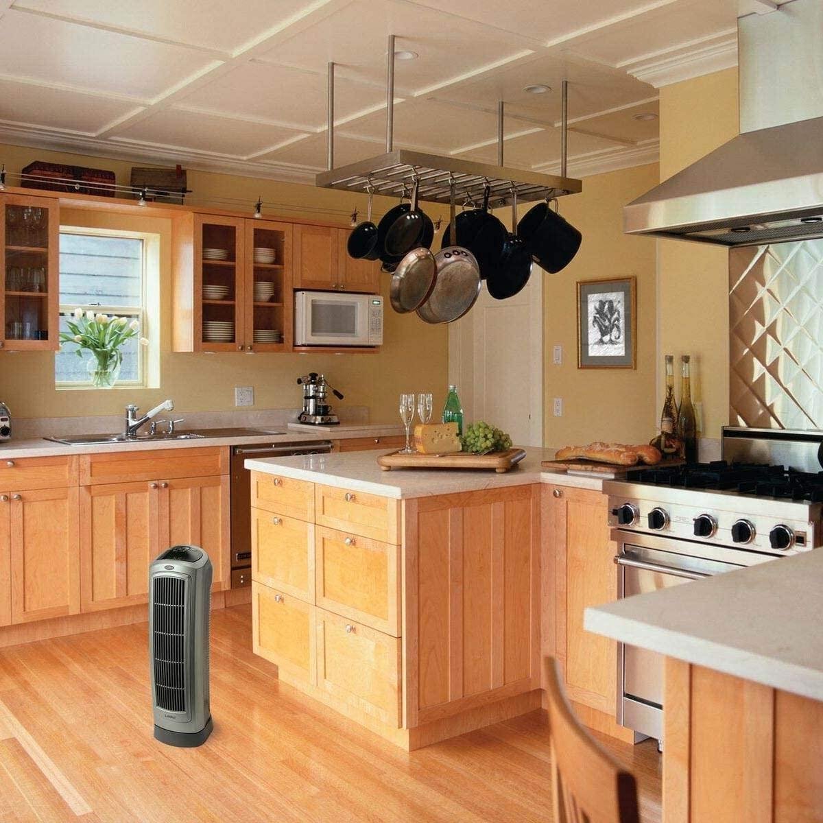 Lasko 1500W Portable Oscillating Ceramic Heater Tower w/Digital Display, 2 Pack - Image 6