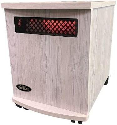 SUNHEAT USA1500-M Indoor Infrared Space Heater, 150100009 (Antique White)