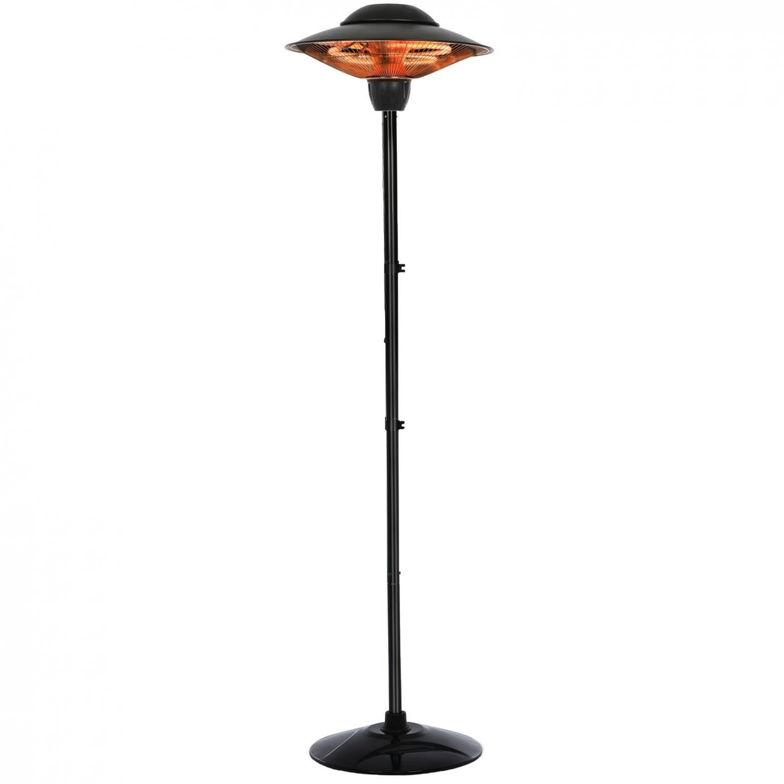 Patio Heaters for Outdoor Use, Outdoor Infrared Heater Tip-over Protection, Electric Heaters for Outdoor Use, 600W/1500W Outdoor Heaters for Patio