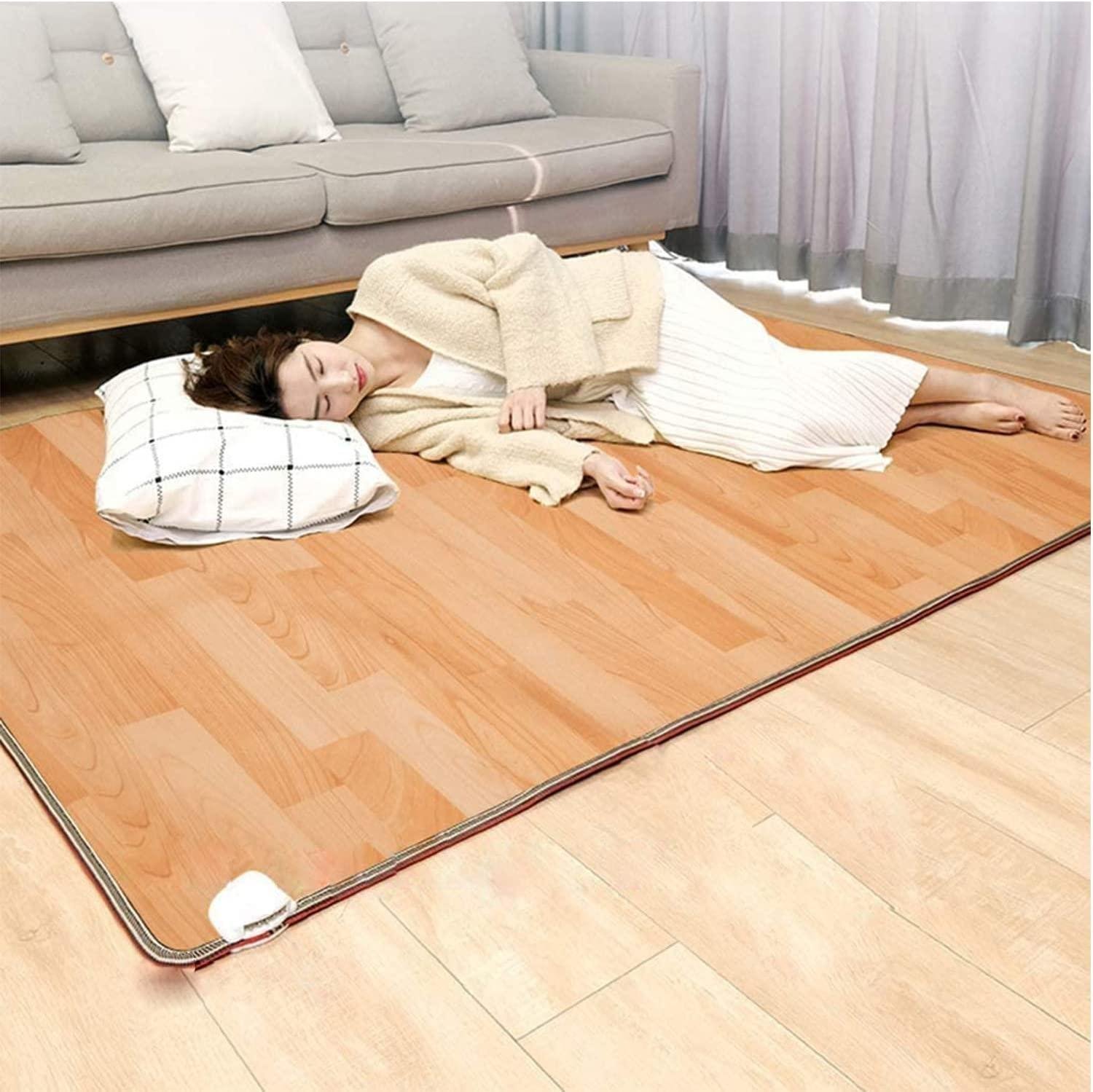 Hot Carpet Heated Floor Mat, Electric Rug Space Heater, Home Movable Winter Heated Pad, Floor Heating Pad, Graphene Electric Blankets,200 * 250cm
